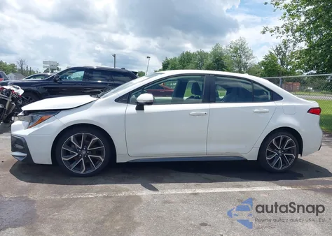 2020 Toyota Corolla Se z USA, uszkodzony, nr VIN JTDS4RCE3LJ027491
